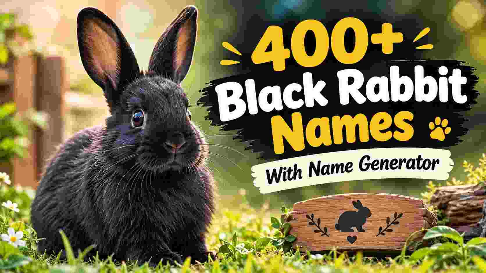 Black Rabbit Names With Name Generator