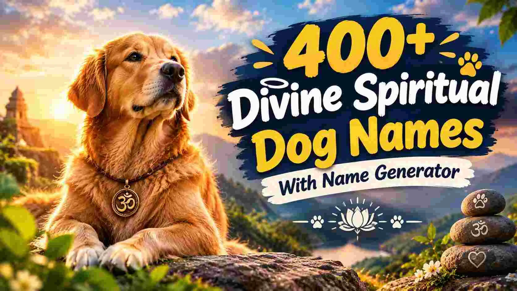 Divine Spiritual Dog Names With Name Generator