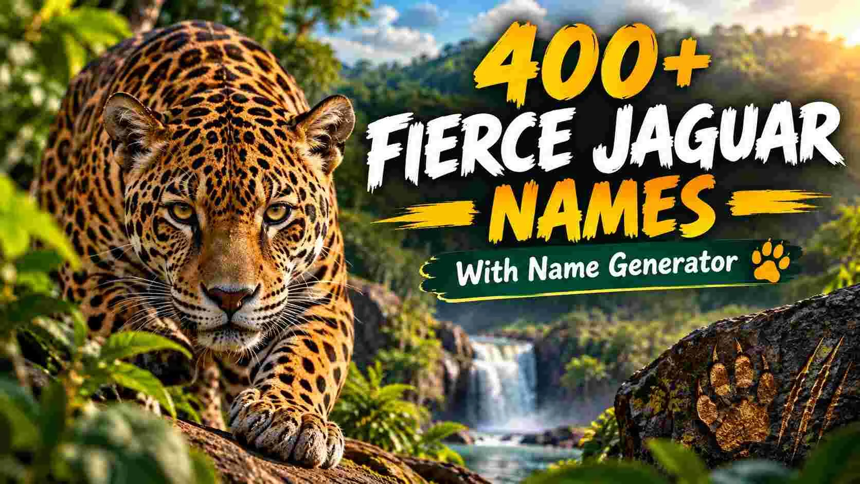 Fierce Jaguar Names With Name Generator