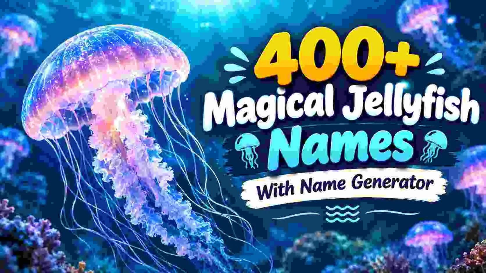 Magical Jellyfish Names With Name Generator