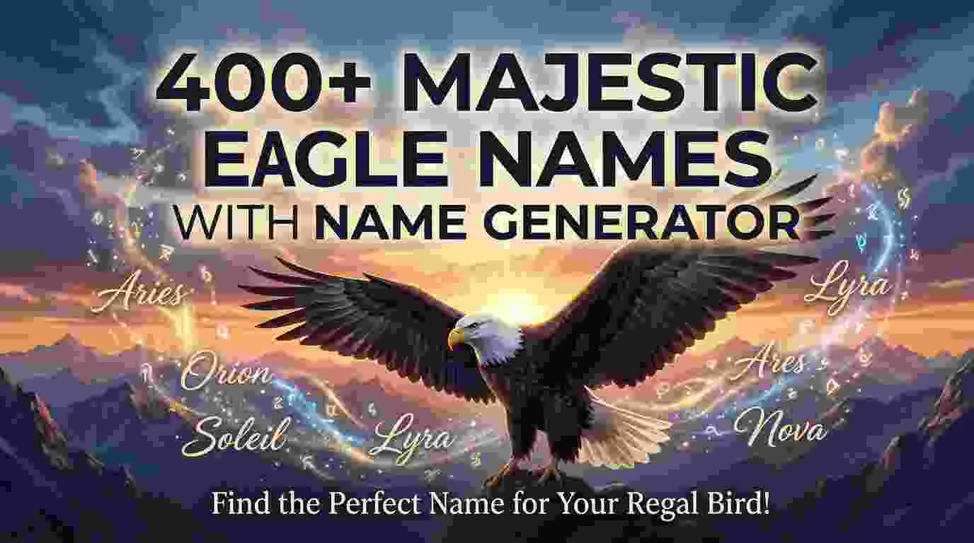 Majestic Eagle Names With Name Generator