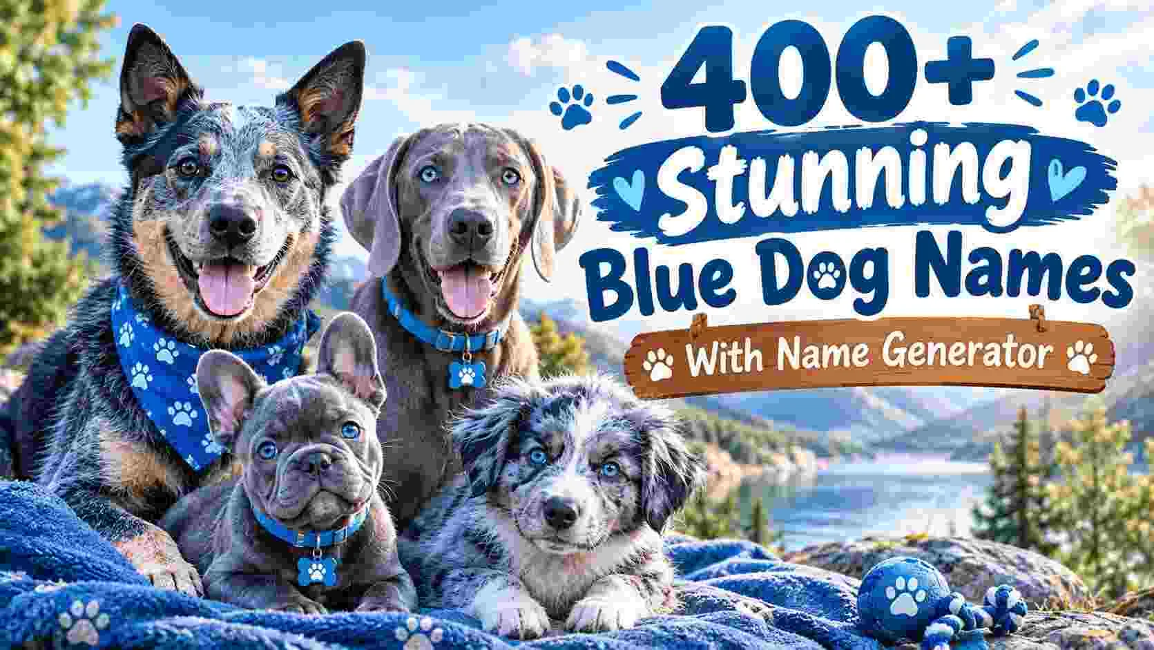Stunning Blue Dog Names With Name Generator